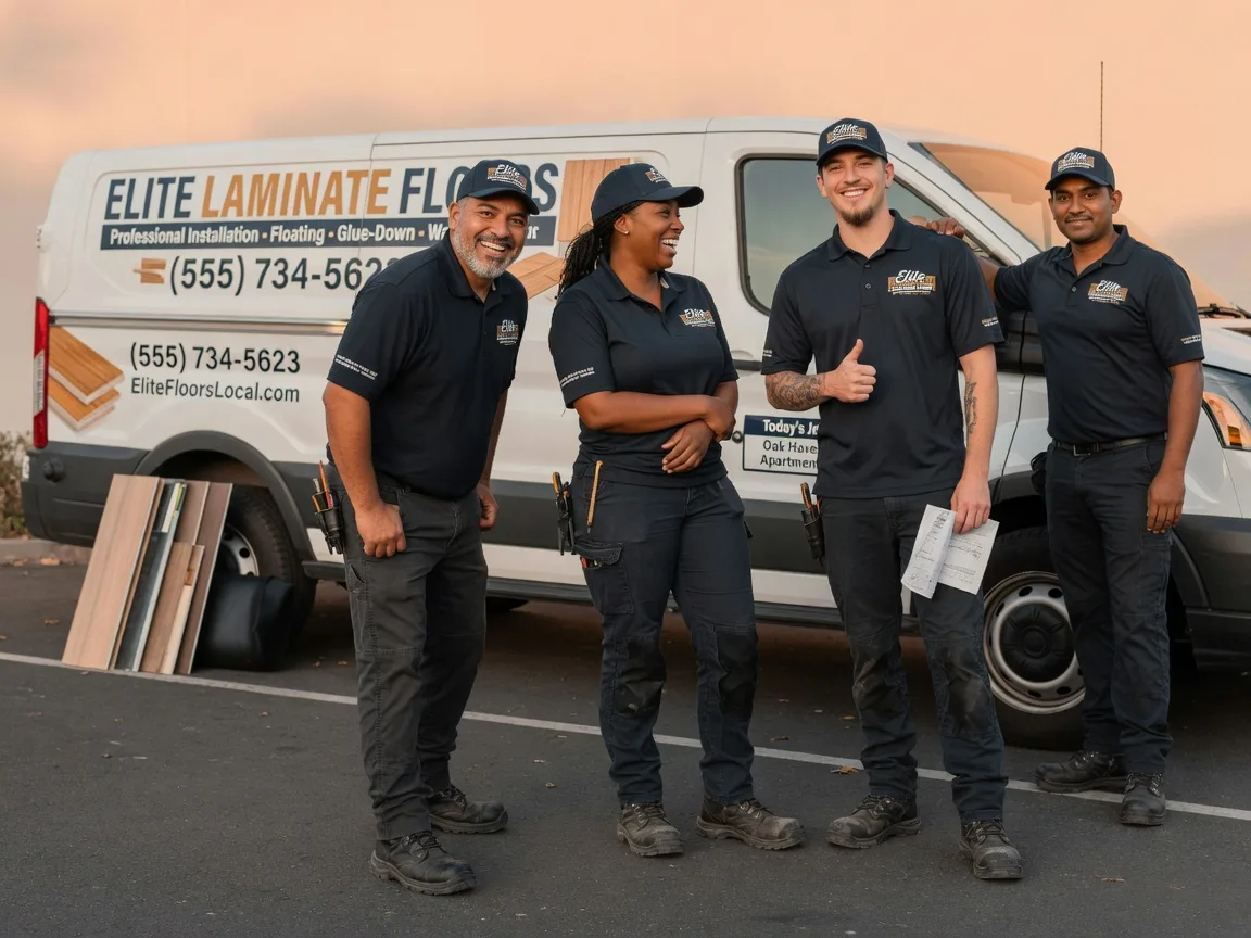 Laminate flooring installation company in Pershing, IN
